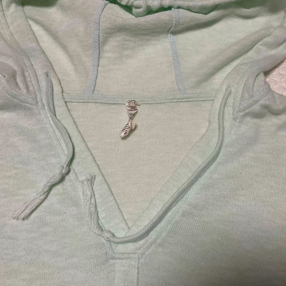 RIPZONE WOMEN'S HAIDA HOODED LONG SLEEVE SOOTHING SEA - Size Small - Picture 6 of 10